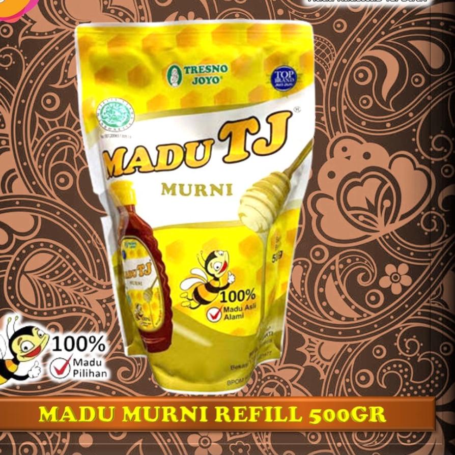 

YYY✣ Ciyee.. Madu TJ Murni Refill 500gr / Madu Tresnojoyo Murni Pouch Terlaku