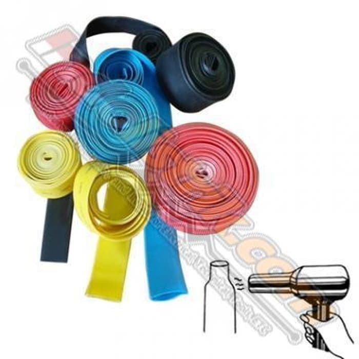 

Heatshrink Tube Solatip Bakar Size 7 Lebar Pipih 11mm 100m Shrink-Well