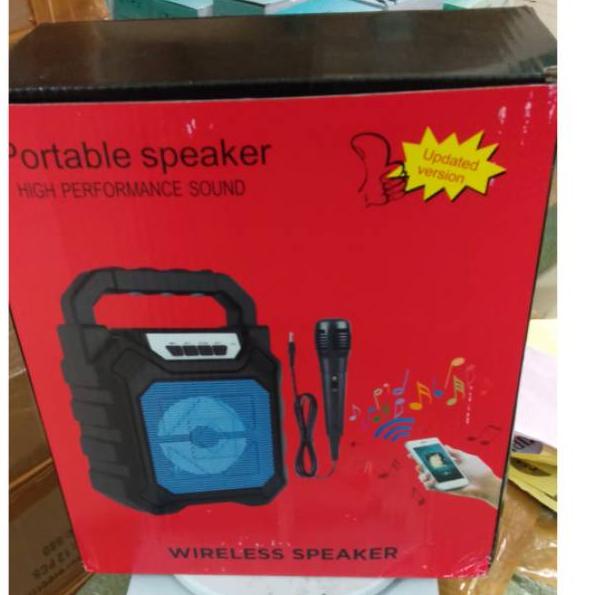 bry11 - Speaker Portable MIC Karaoke Bluetooth 668H plus MIC big Bass ▪ WBL.11De22e