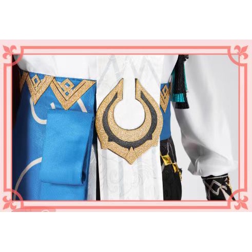 Game Genshin Impact Cavy Cosplay Costume Fashion Handsome Battle Uniform Activity Party Role Play Clothing