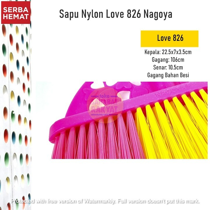 Sapu Nylon Love 826 Nagoya