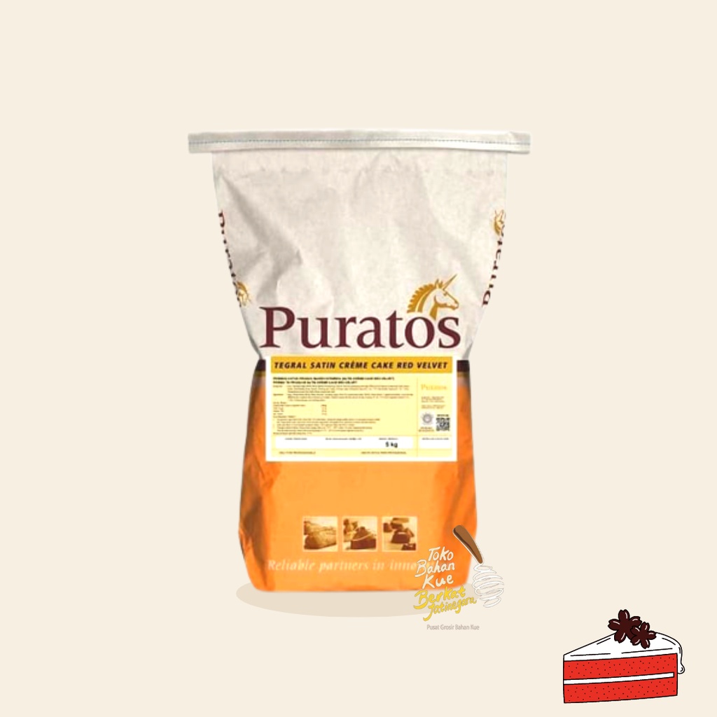 

TEGRAL SATIN / TEPUNG PREMIX RED VELVET PURATOS 5 KG (BALL)