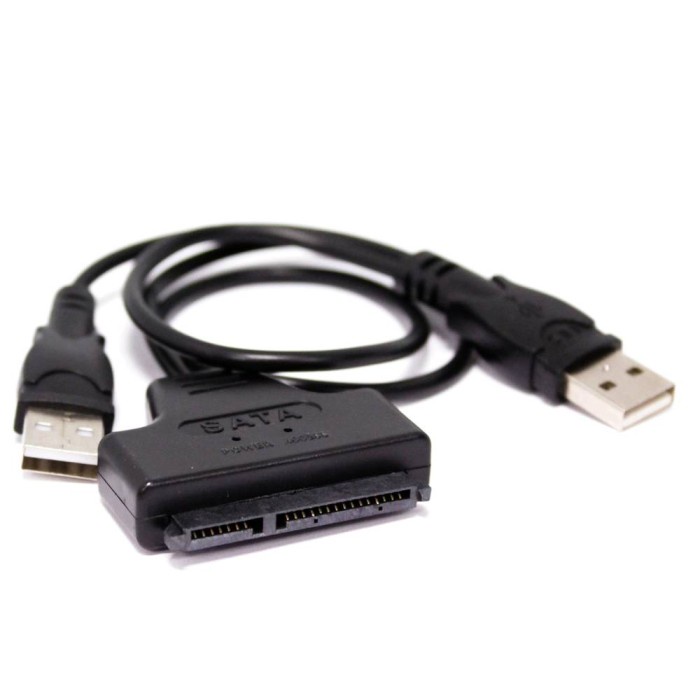 Adapter Converter Hard Disk SATA to USB3.0/2.0 untuk HDD 2.5Inch SSD