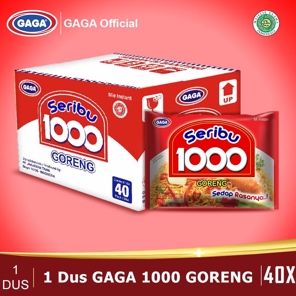

[BAYAR DITEMPAT] GAGA 1000 Goreng (1 dus = 40 pcs Harga Grosir)