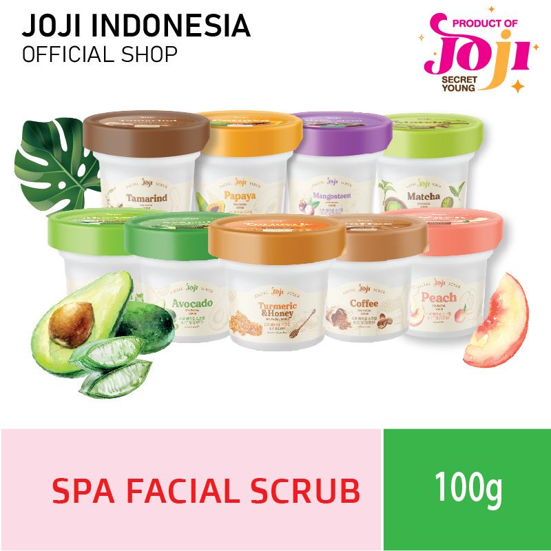 Jual Joji Secret Young Spa Facial Scrub/lulur wajah/lulur muka/scrub