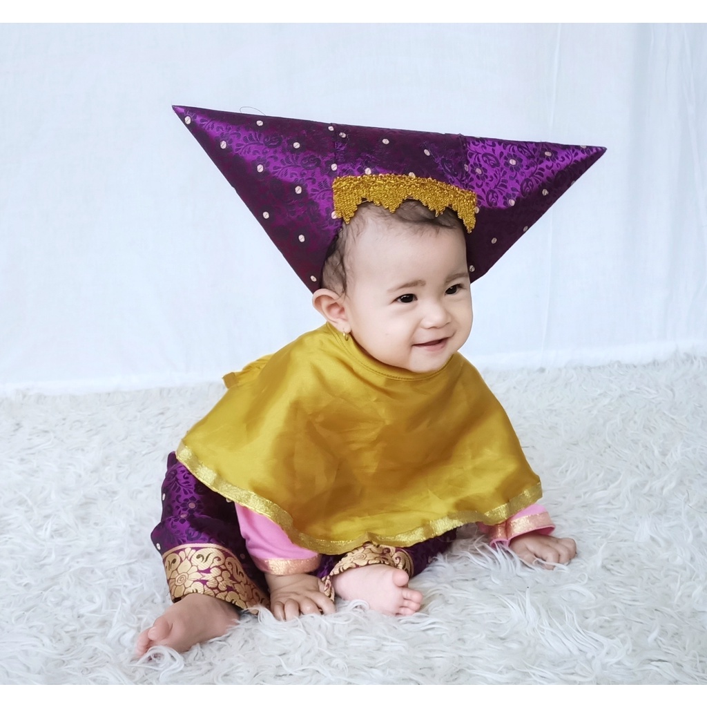 SETELAN ADAT MINANG NEWBORN/SETELAN ANAK/BAJU ADAT ANAK/BAJU PHOTOSHOT/BAJU BAYI