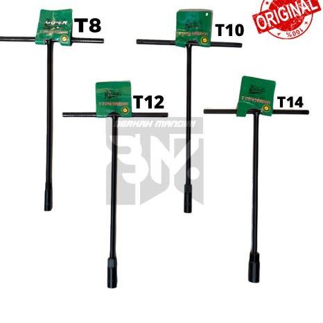 Paling Diminati KUNCI T SET VIPER 4PCS UK.8-10-12-14