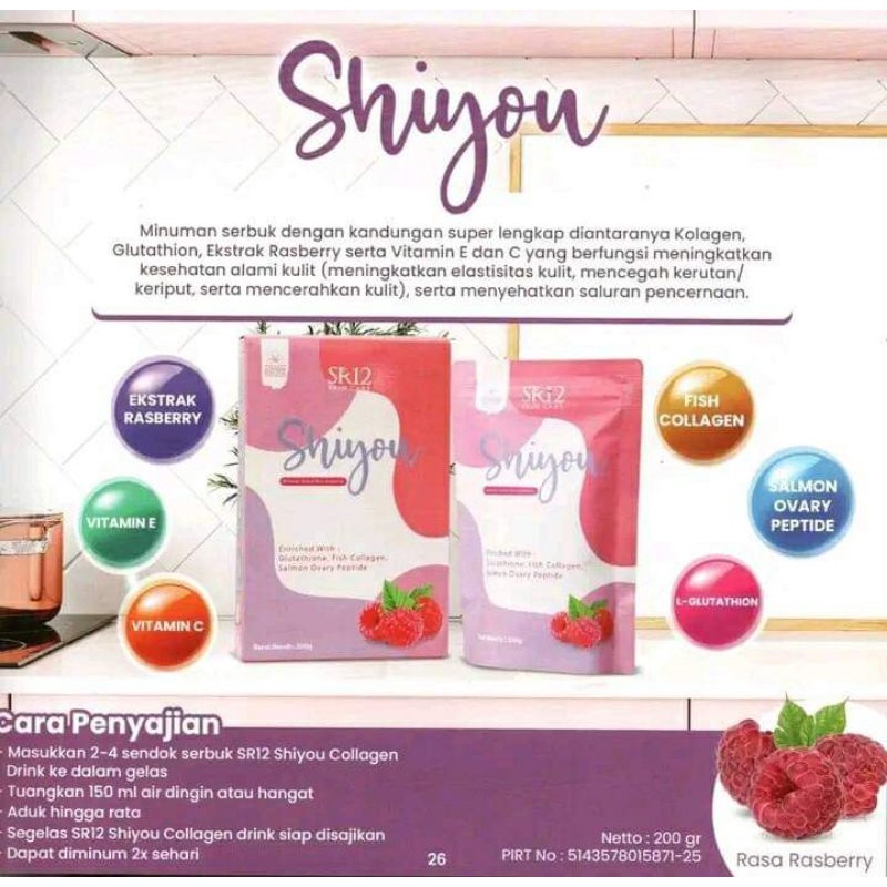 

kolagen sr12/minuman kecantikan herbal/minuman kecantikan luar dan dalam