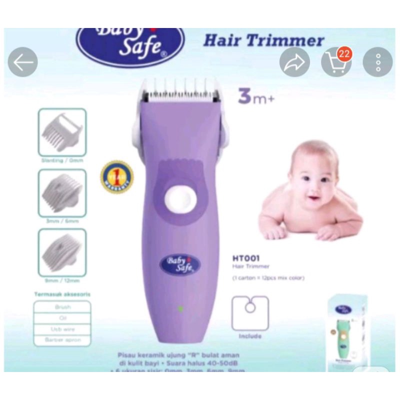 baby safe hair trimmer