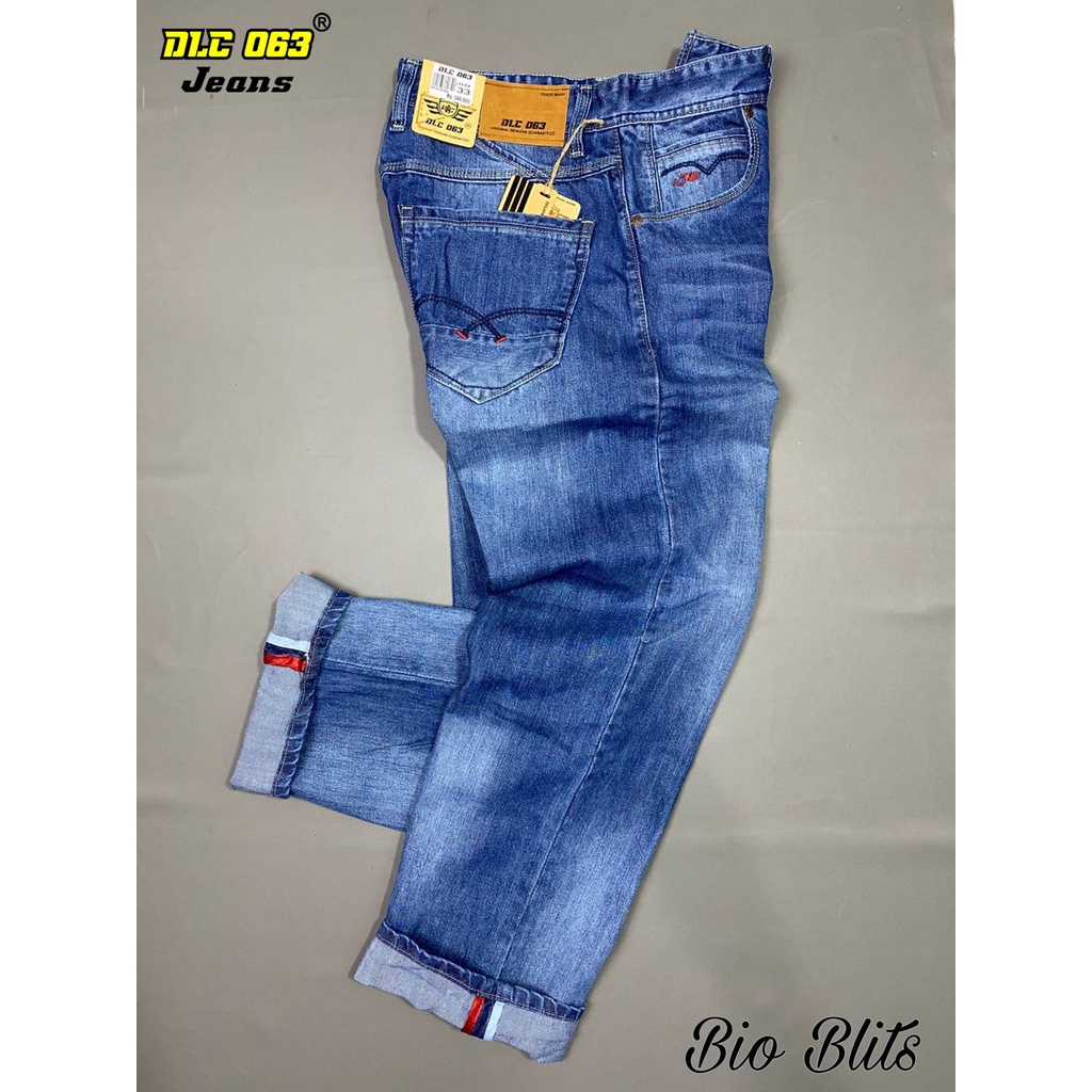 Jeans DLC063 DLOCO berkualitas Cardinal terbaru Motif wisker non streach jins kardinal // jeans pria dewasa