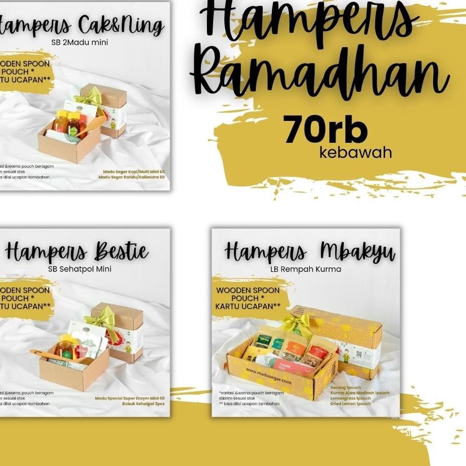 

Harga Grosir Hampers Lebaran Parcel Hari Raya Idul Fitri / Paket Ramadhan Buka Puasa ⇥