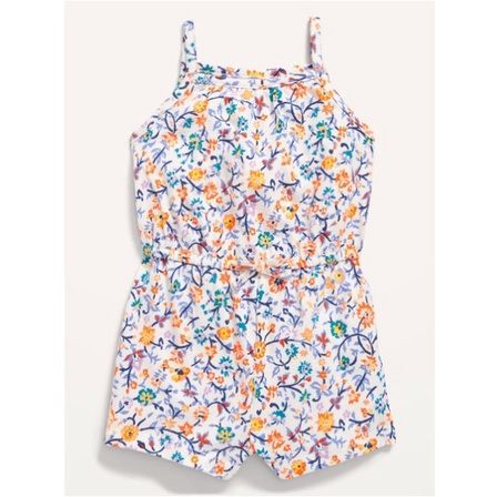 BAJU BAYI JUMPSUIT OLD NAVY FLOWER WHITE BEAUTIFUL ANAK PEREMPUAN BABY