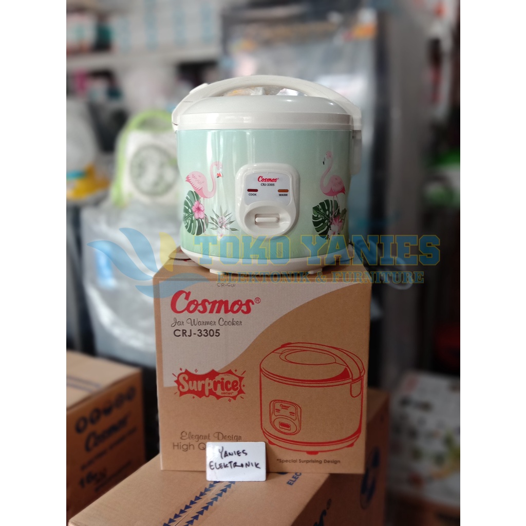 rice cooker mejikom COSMOS CRJ-3305 flamingo