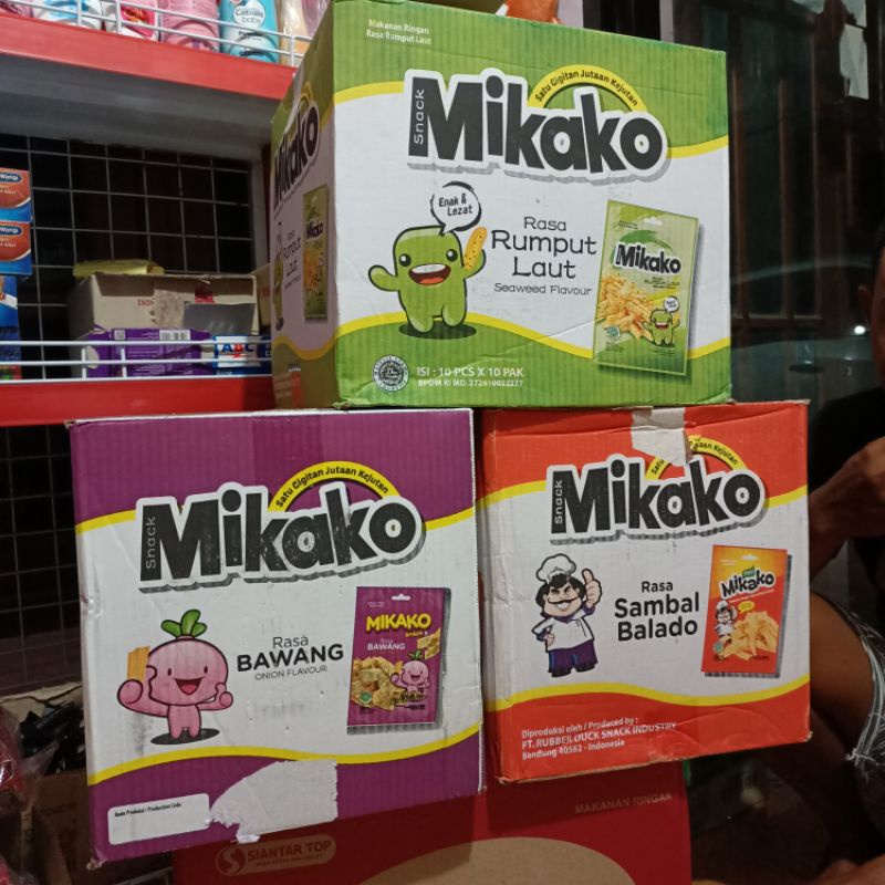 Mikako Snack isi 10pcs 1 pack