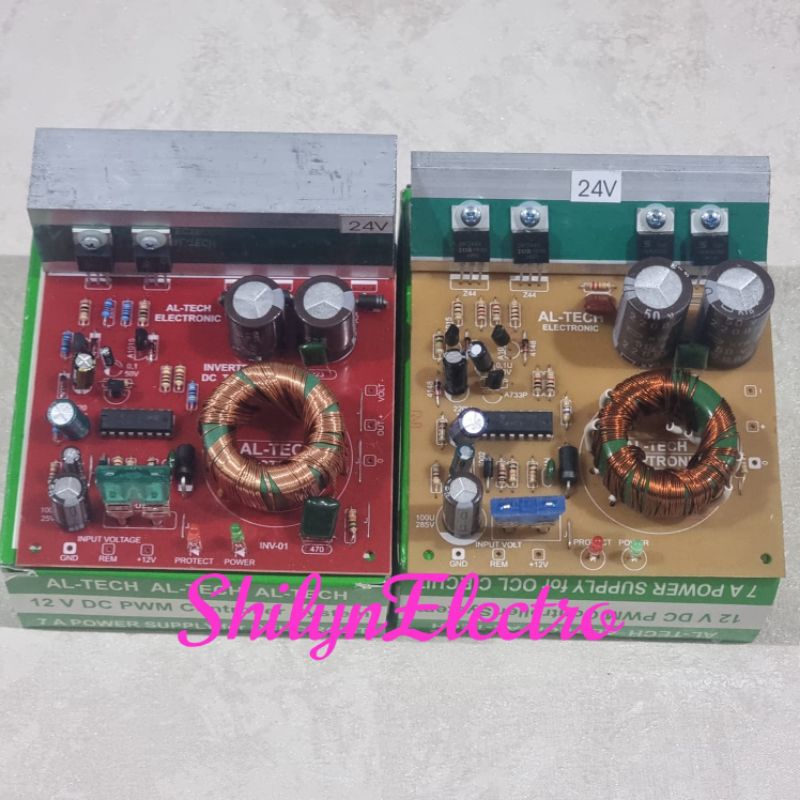 KIT INVERTER 12V - 24V DC TO DC 2TR - 4TR