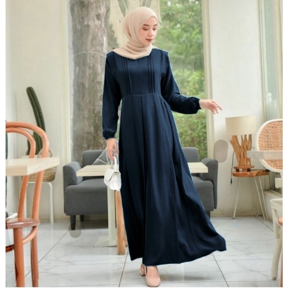 Gamis Wanita Terbaru Remaja Dewasa Jumbo Size S M L XL XXL Dres Polos  Gamis remaja terbaru kekinian