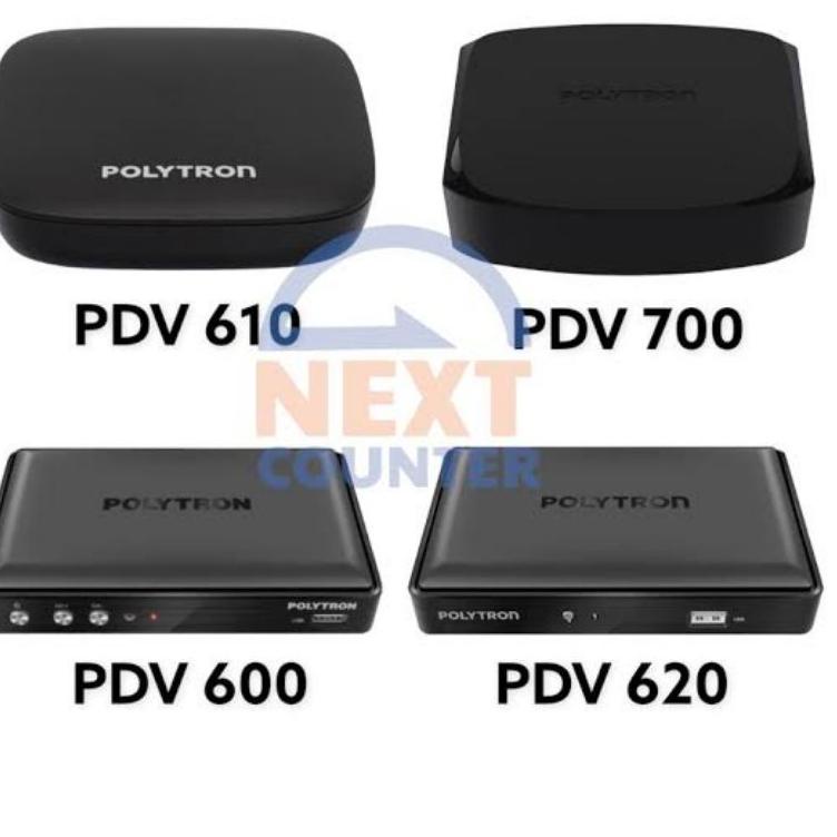 Siap Kirim TIPE600READY SET TOP BOX STB POLYTRON PDV DVB-T2 TERMURAH GARANSI ORI TELEVISI TABUNG LED