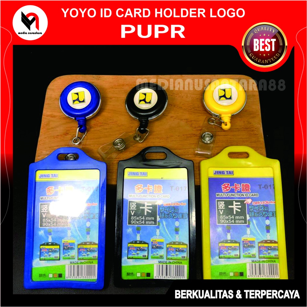 

Kementerian PUPR Yoyo Gantungan ID Card Holder Logo