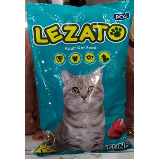 Makanan Kucing - Lezato cat food repack paket 5kg