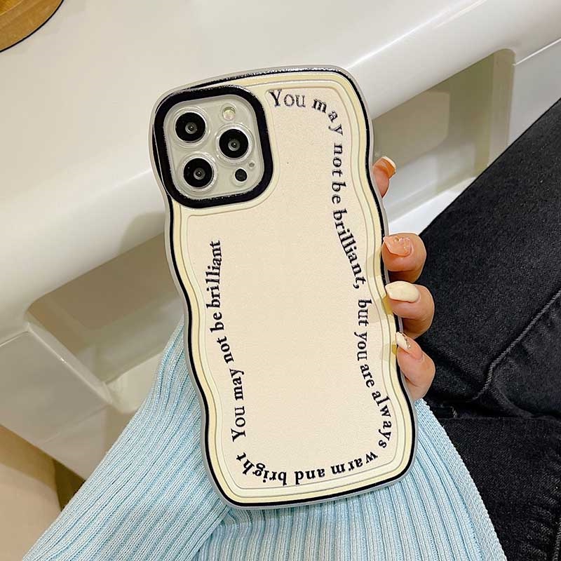 Casing Realme 10c33 C30 C31 C35 C21Y C25Y C21 RealmeC11 C25 C17 C15 C12 C3 C2 Realme 8i 7i 5 5i 6i 7 Pro Hitam Putih Bergelombang Tepi Gelombang TPU Phone Case Cover