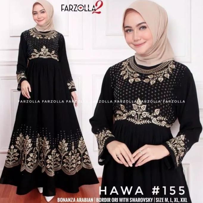 Abaya Gamis Abaya Turkey Ym Defashion Divine Jetblack Hitam Muslim Wanita - S(U8E8) Abaya arab Abaya