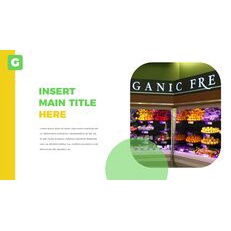 40 Grocery G-Slides Template PPTX