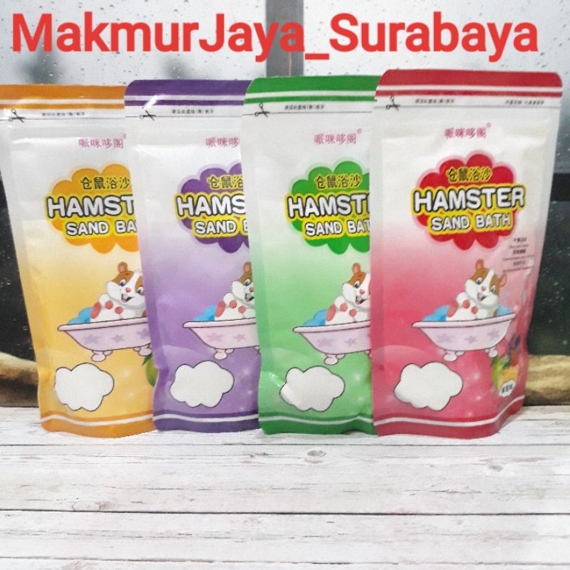 SUNDHA - Pasir Hamster Wangi Pasir Mandi Hamster 500gr Pasir Wangi Hamster Chincilla