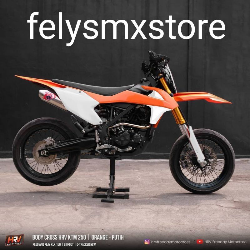 Body ktm 250 2017 pnp klx 150 bf dtracker sperpat ktm 250 2017 cover body set ktm250