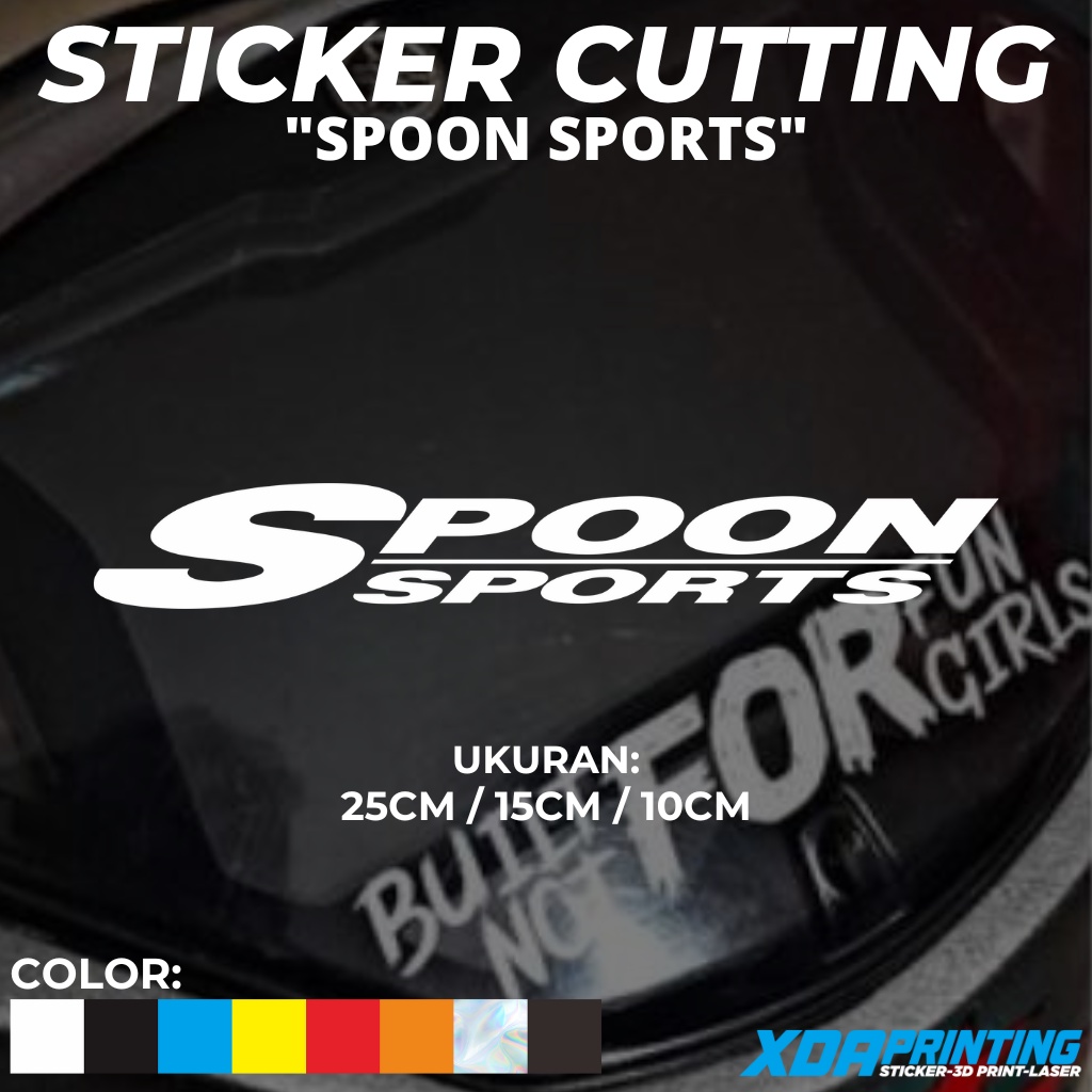 

STIKER/STICKER CUTTING SPOON SPORTS HONDA