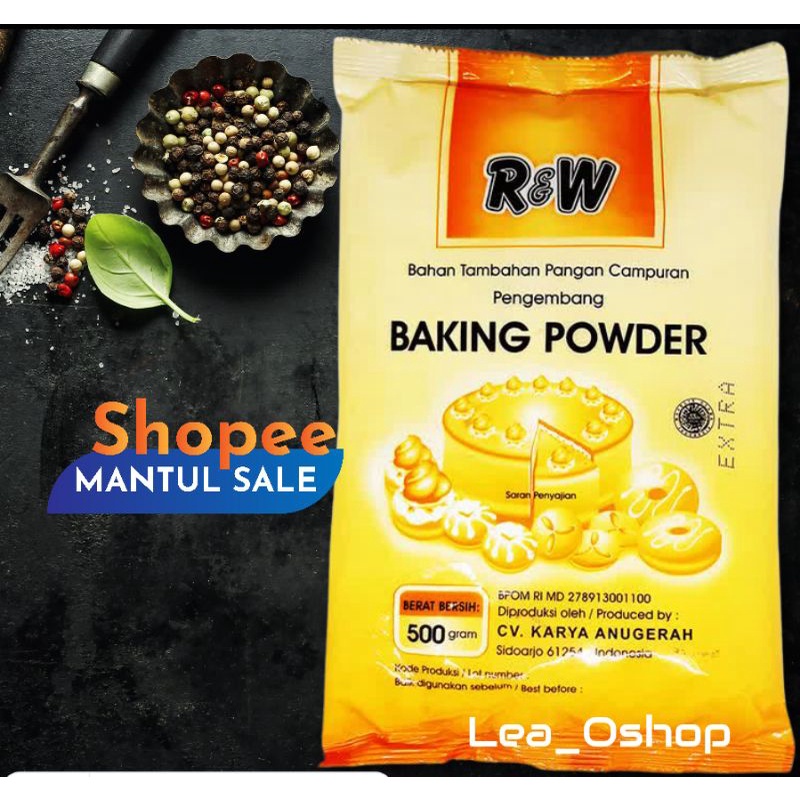 

Baking powder extra 500 gram