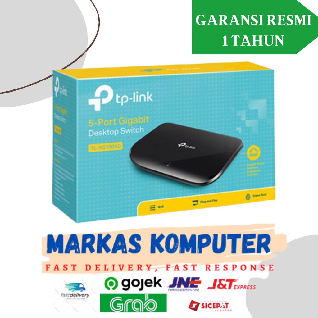 TP-Link TL-SG1005D 5-Port Gigabit Desktop Switch