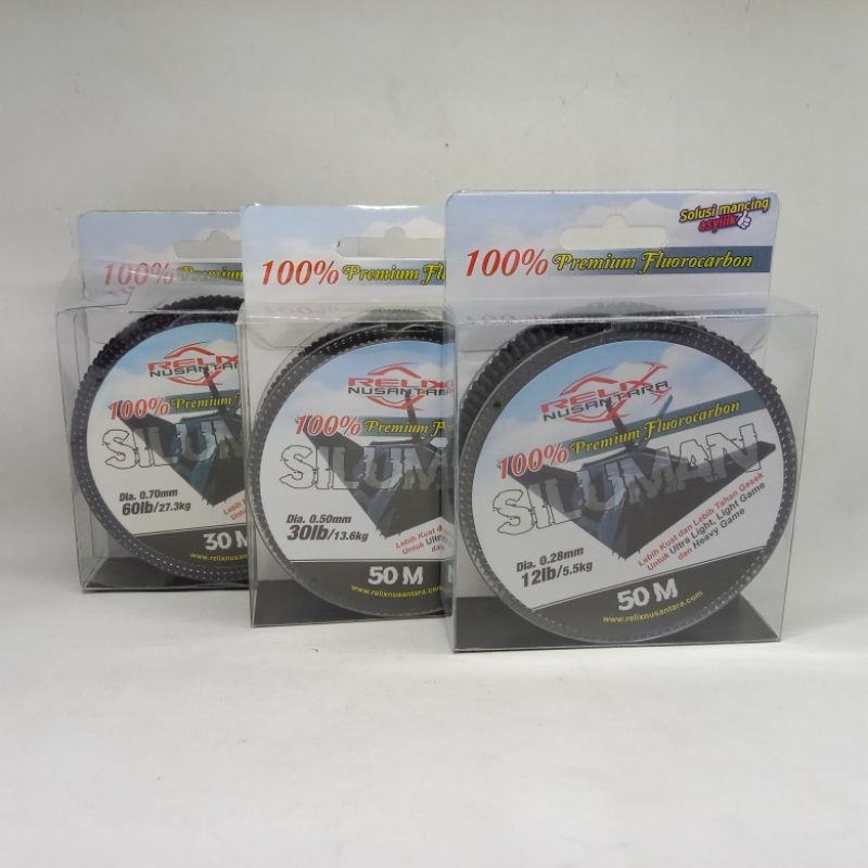 TALI RELIX NUSANTARA SILUMAN | Senar Pancing | Fluorocarbon