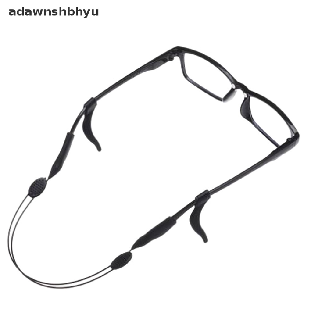 Adawnshbhyu 1set Scalable Silicone Sports Eyeglasses Rope String Holder Eyewear Lanyard ID