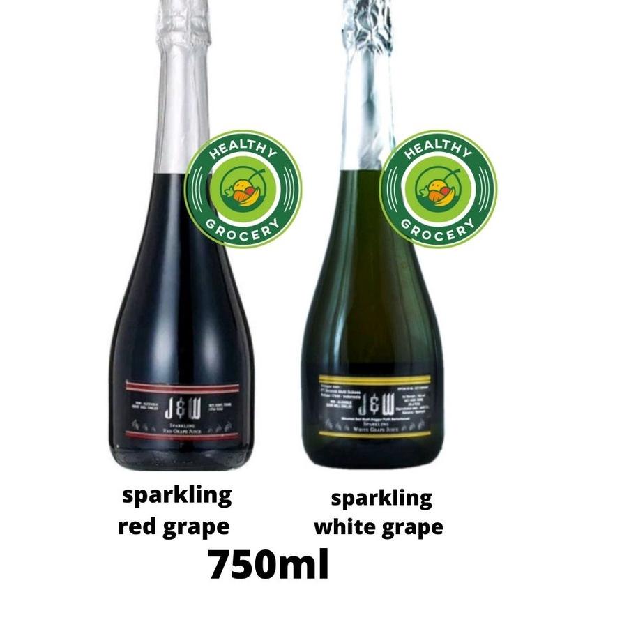 

WOW MURAH J&W Premium Sparkling Red / White Grape Juice Drink 750ml++