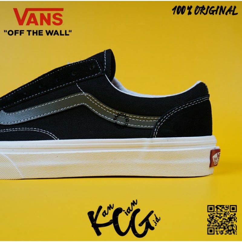 Vans Old Skool Style 36 Vintage Sport Black Original 100% Bnib