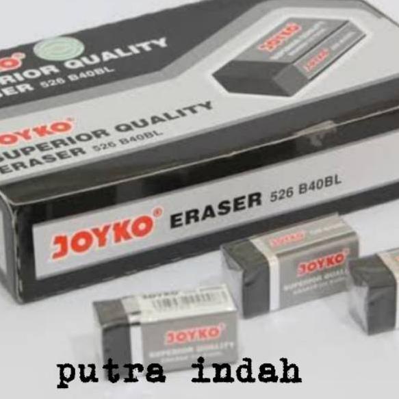 

Update Bermutu 1 pak isi 40 pcs Penghapus joyko kecil hitam