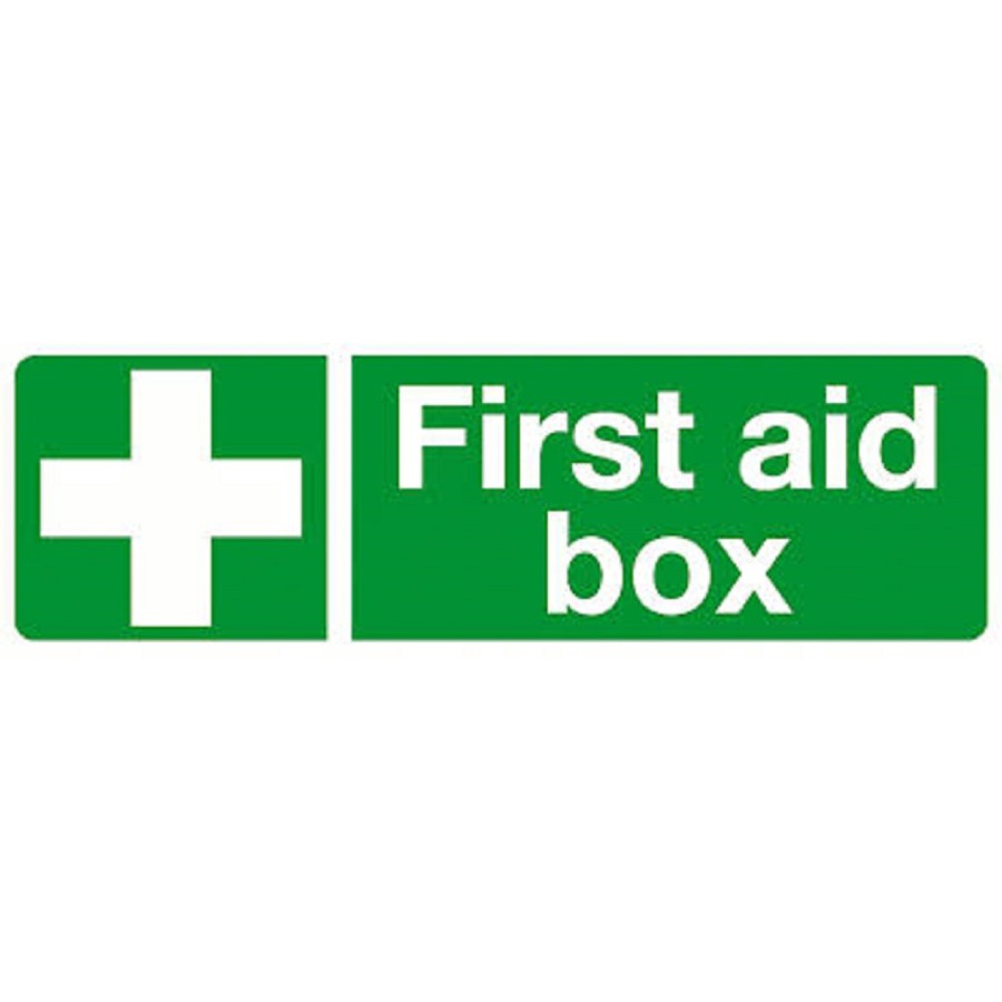 

sticker sign rambu pppk first aid box sign rambu k3 p3k