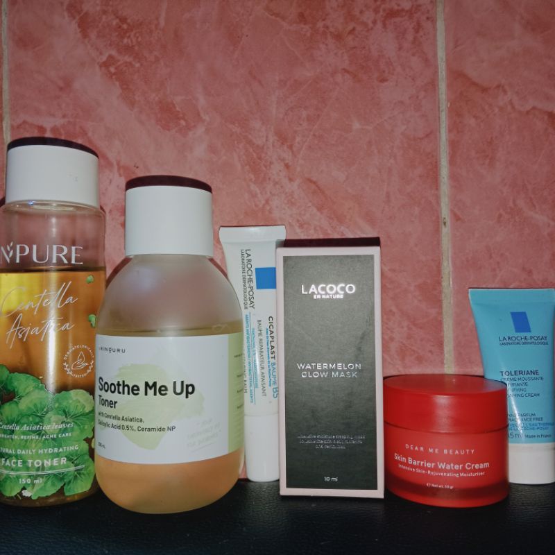 PRELOVED SKINCARE (LACOCO, NPURE, DEAR ME BEAUTY, SKINOURU, LA ROCHE POSAY)