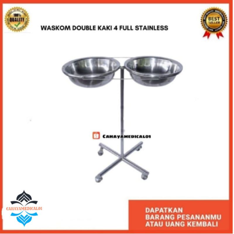 Double waskom 1 kaki / Double waskom / Wacom medis