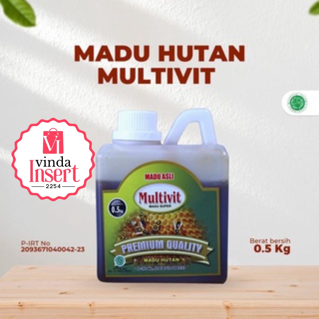 

MADU HUTAN MULTIVIT || MADU MURNI 100%
