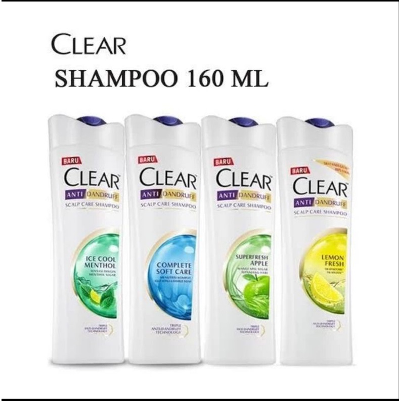 Clear Shampoo Anti Ketombe 160ml