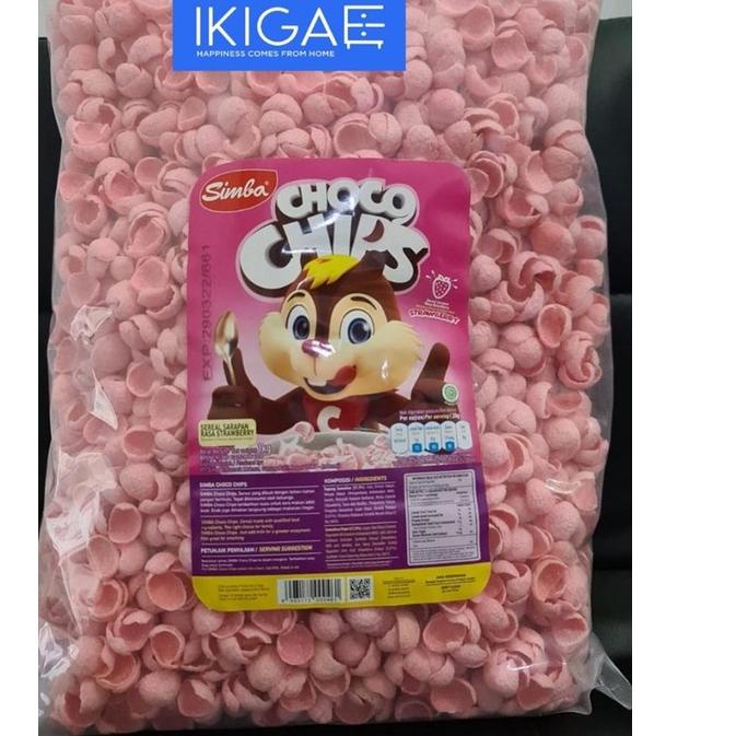 

[KODE E0C89] SIMBA CHOCO CHIPS / STRAWBERRY CHIPS 1 KG / 950gr