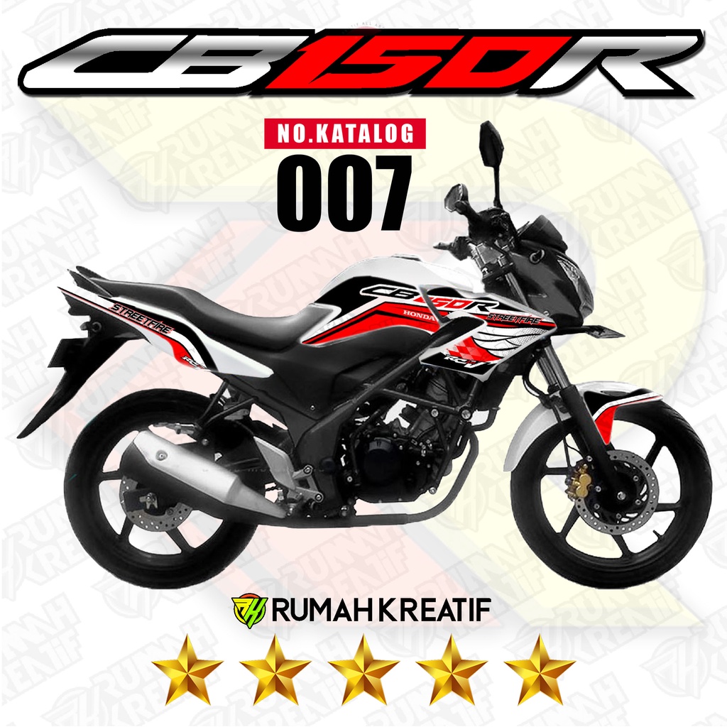 HONDA CB 150 R Old Series striping stiker decal custom variasi