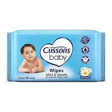 Cussons Wipes Mild & Gentle 50s