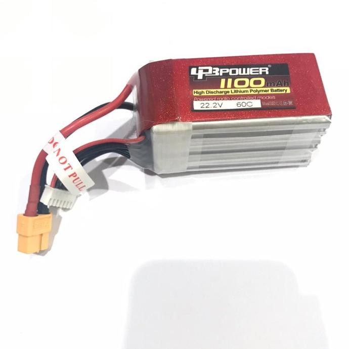 Lipo 6S 6Sel Lpb 1100Mah 6S 60C Lipo Baterai Battery
