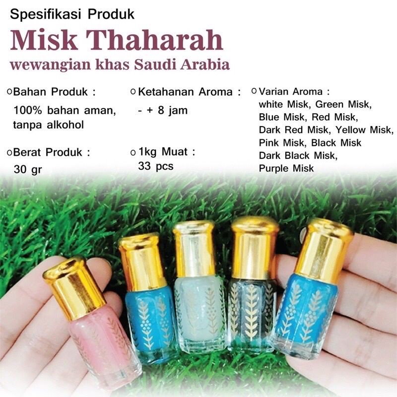 parfum musk al thaharah/misk thaharah/parfum miss V