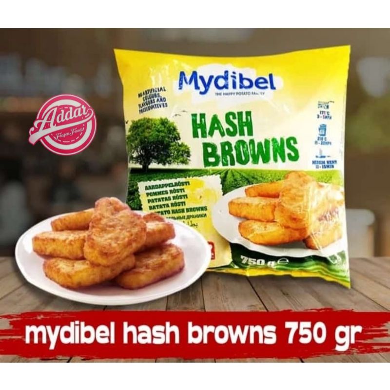 Mydibel Hash Brown 750 gram