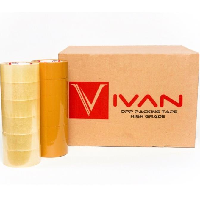 

Lakban Bening Coklat 2Inc x 72Yrd Khusus Gojek/Grab