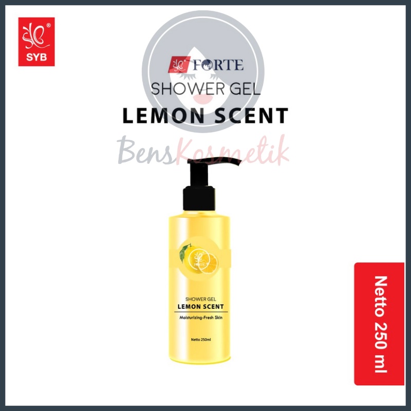 FORTE SHOWER GEL LEMON SCENT BPOM BY SYB