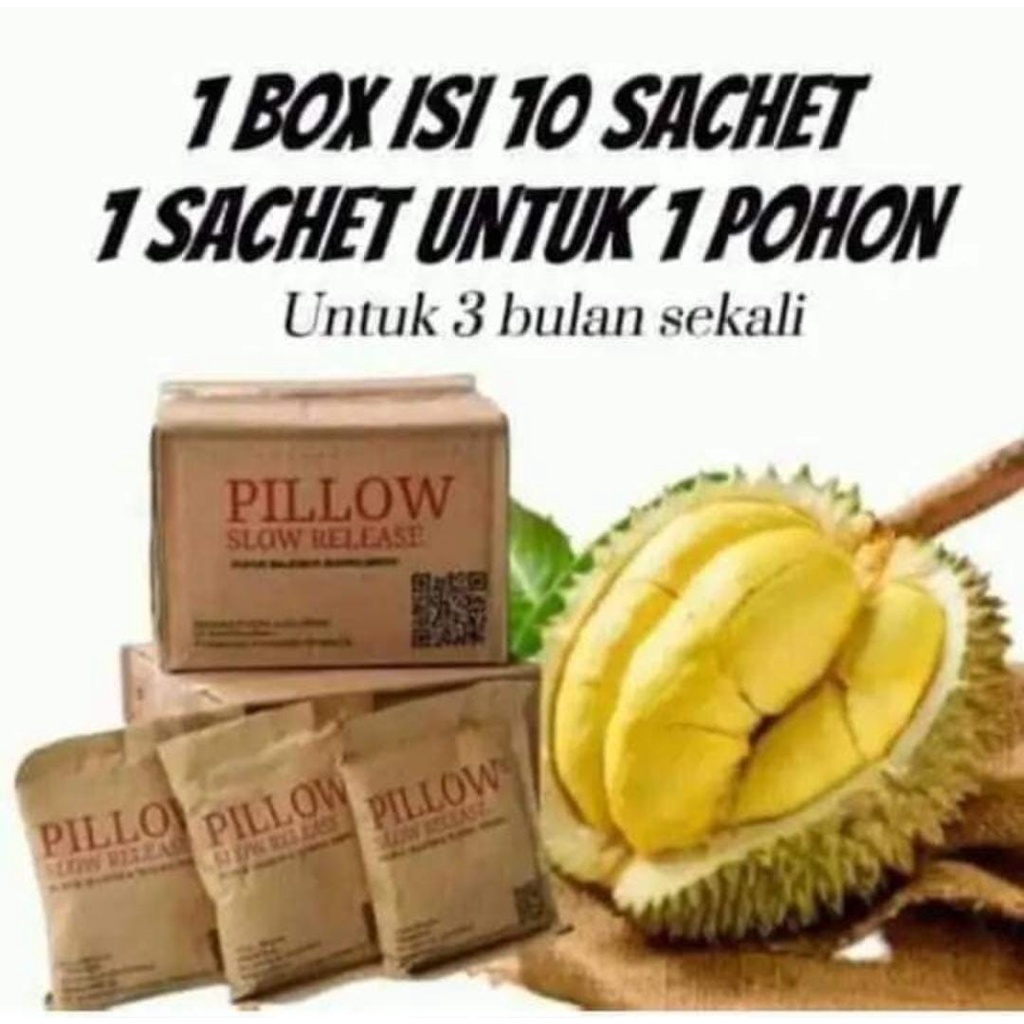 1 SASET PILLOW SR ORIGINAL PUPUK ORGANIK 1 BUNGKUS MAJEMUK MIKRO DAN MAKRO